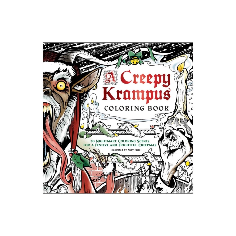 Adams Media Corporation A Creepy Krampus Coloring Book (häftad, eng)