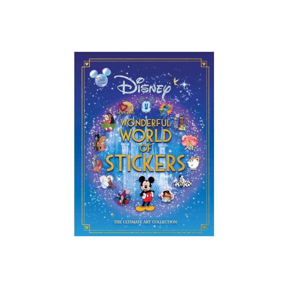 Thunder Bay Press Disney Wonderful World of Stickers (inbunden, eng)