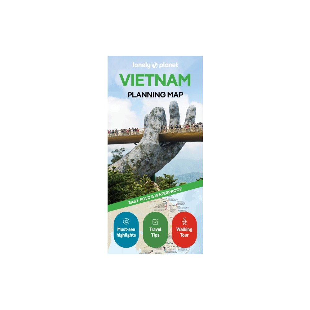 Lonely Planet Global Limited Lonely Planet Vietnam Planning Map