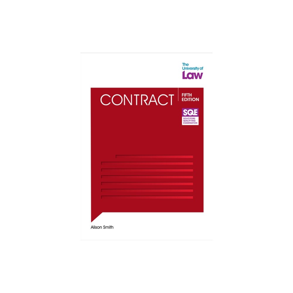 The University of Law Publishing Limited SQE Contract 5e (häftad, eng)