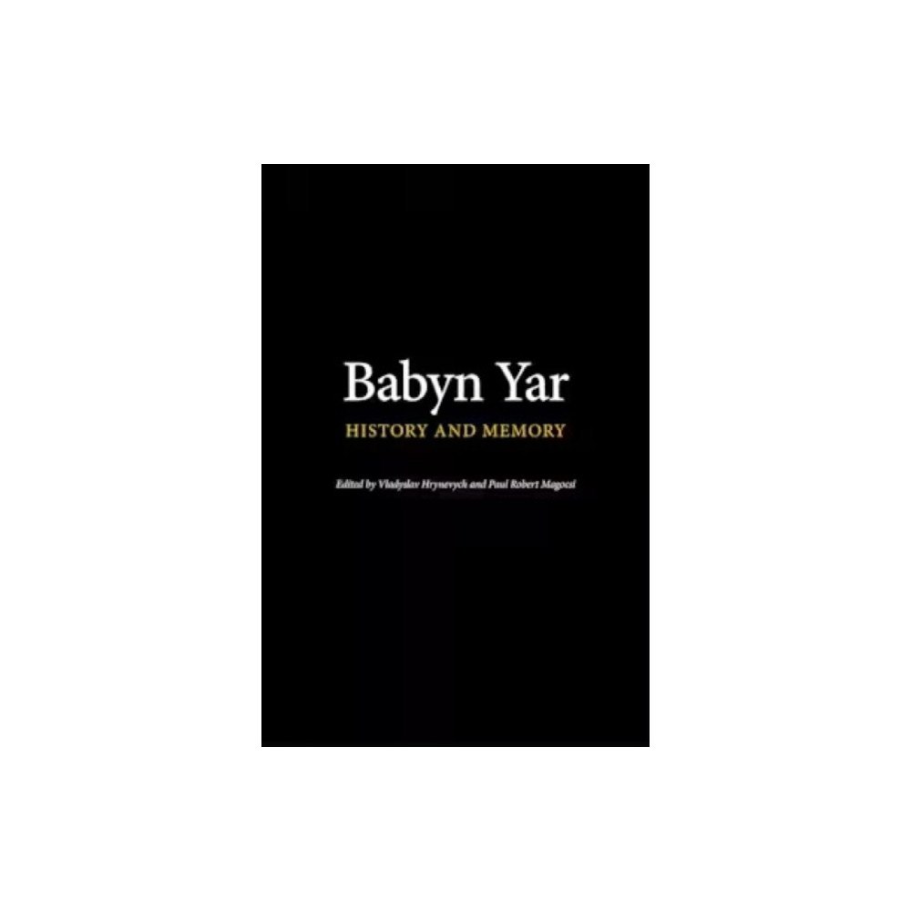 ibidem-Verlag, Jessica Haunschild u Christian Scho Babyn Yar (inbunden, eng)