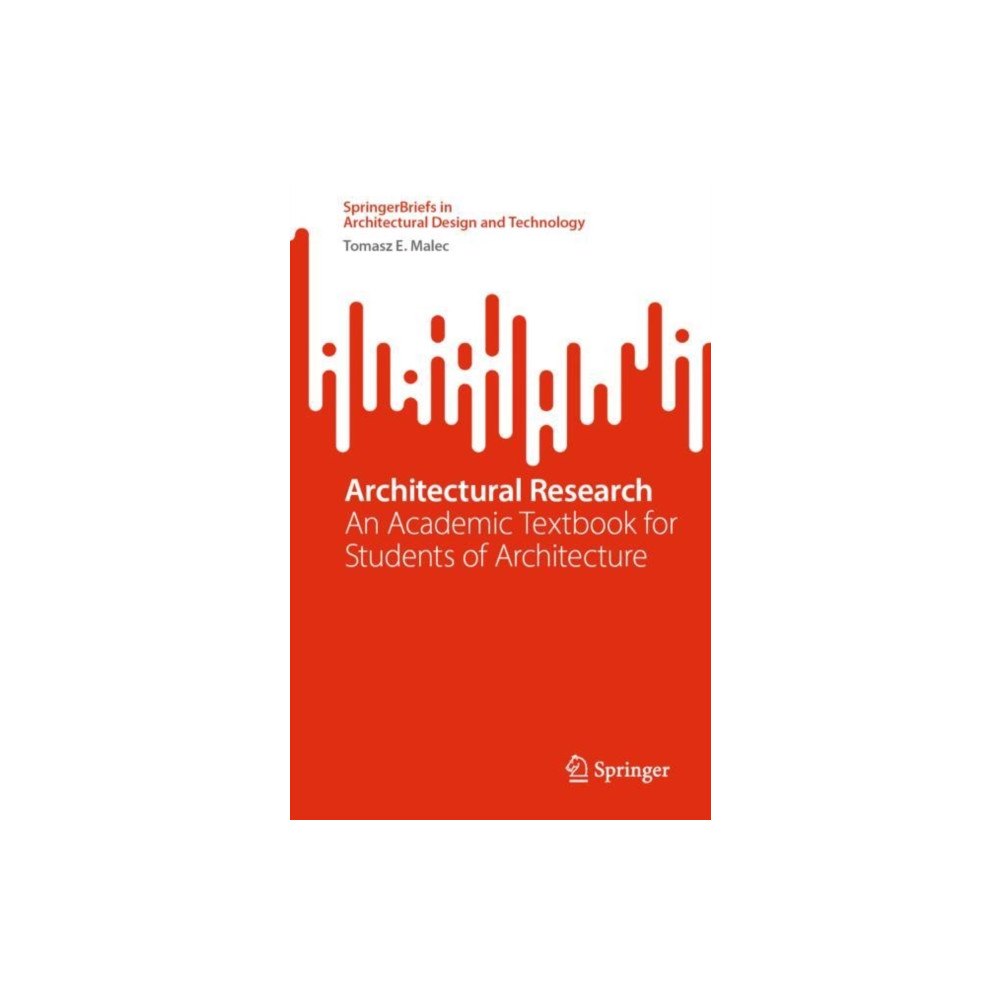 Springer Nature Switzerland AG Architectural Research (häftad, eng)