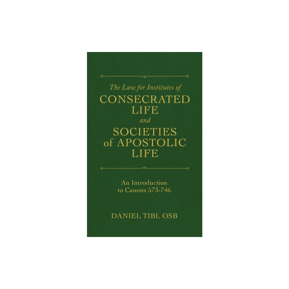 Liturgical Press The Law for Institutes of Consecrated Life and Societies of Apostolic Life (häftad, eng)