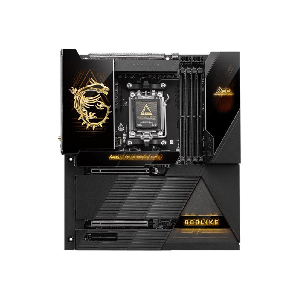 MSI MSI MEG X870E GODLIKE - moderkort - utökad ATX - Socket AM5 - AMD X870E