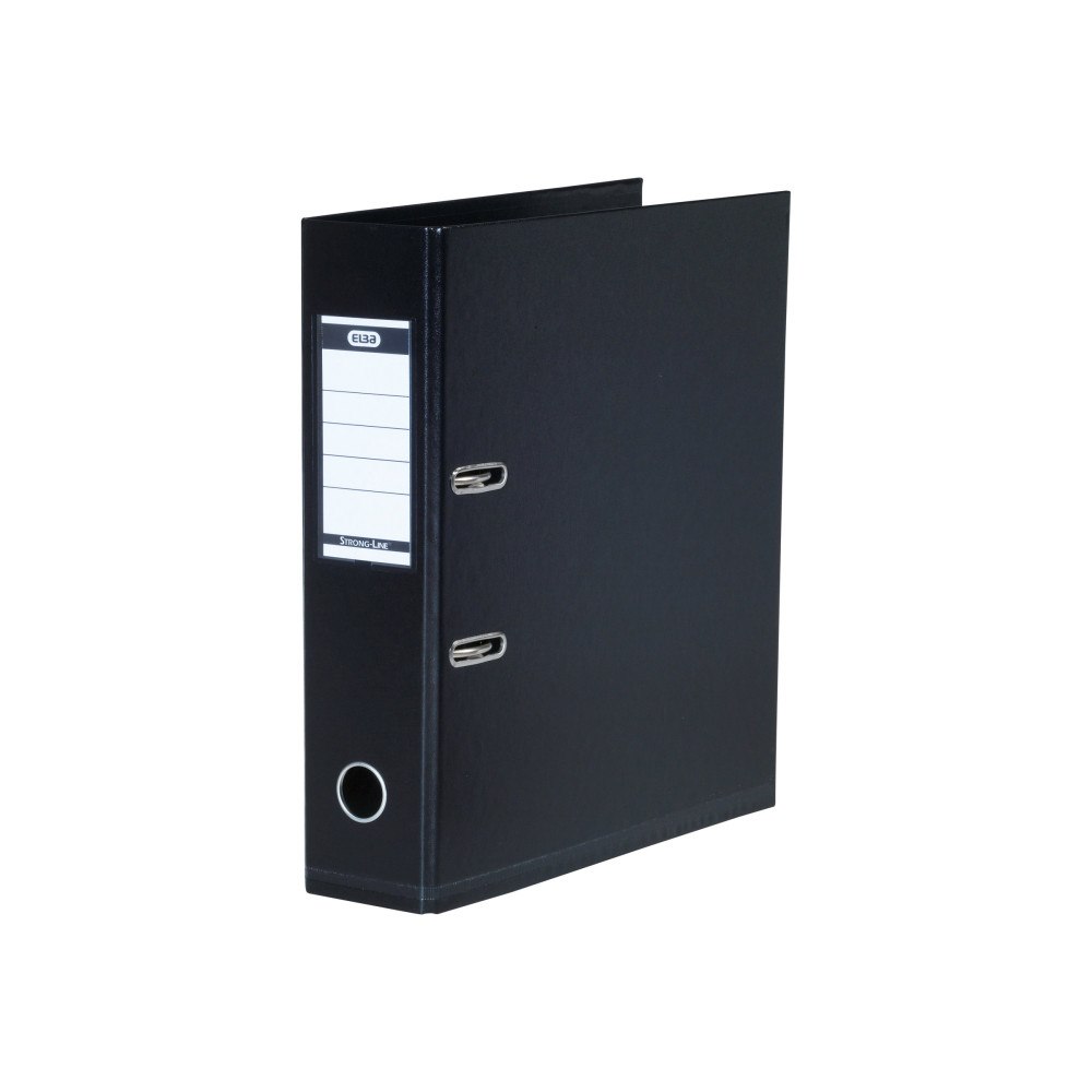 Hamelin ELBA StrongLine - spakbågesfil - för A4 Plus - kapacitet: 600 ark - svart
