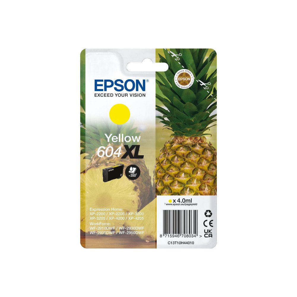 EPSON Epson 604XL Singlepack - XL - gul - original - bläckpatron