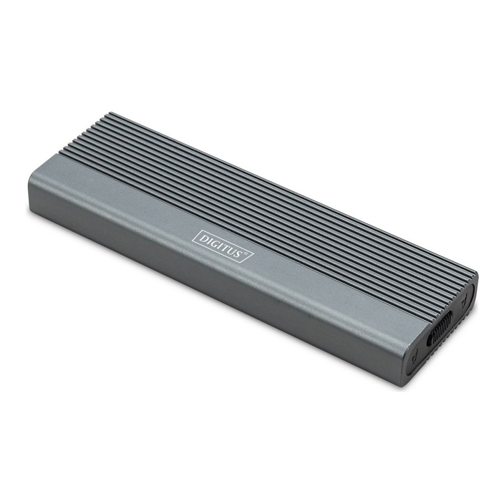 Digitus DIGITUS - förvaringslåda - extern, aluminium, verktygsfri - M.2 Card / SATA 6Gb/s - USB-C 3.1 (Gen 2)