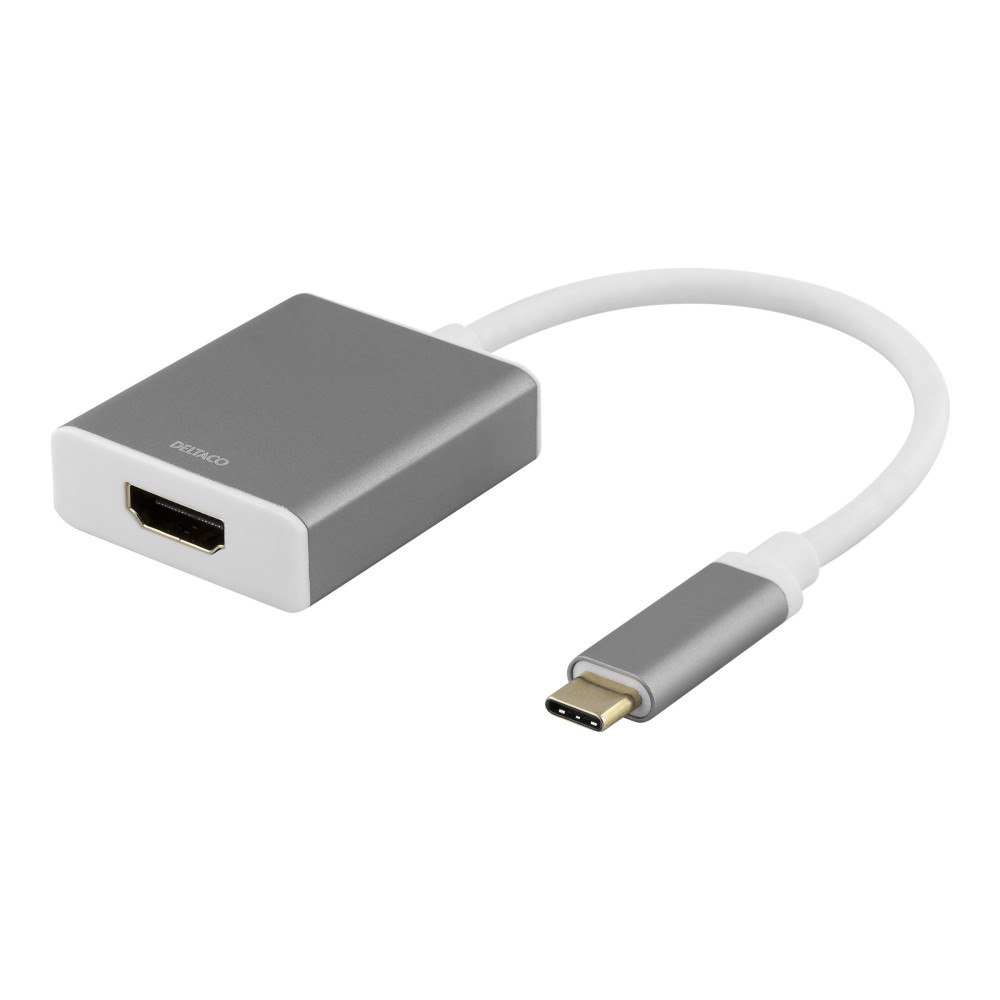 Deltaco DELTACO USBC-HDMI9 - HDMI-adapter - 20 cm