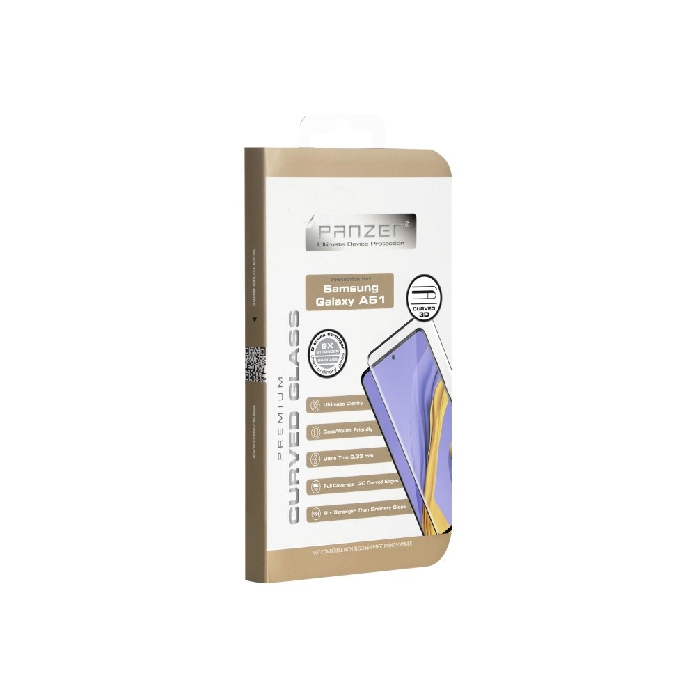Panzer Panzer Premium Curved - skärmskydd för mobiltelefon