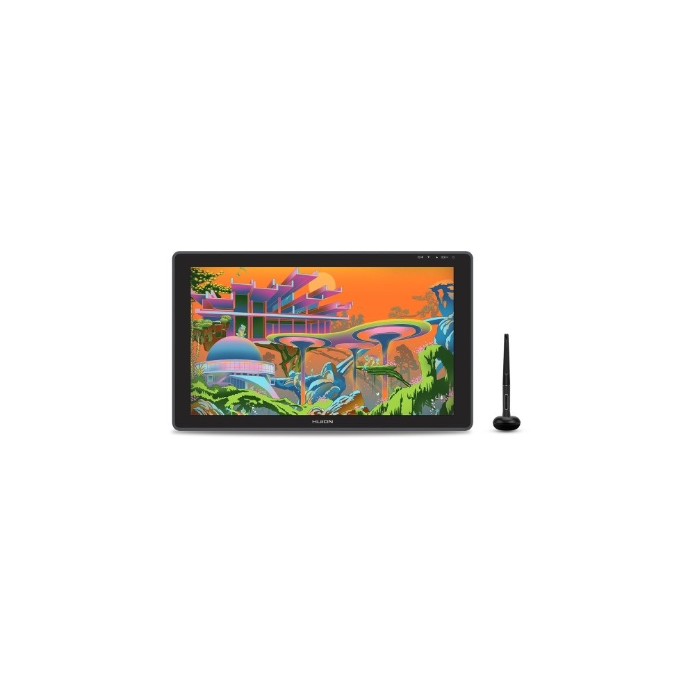 Huion Huion Kamvas 22 Plus - digitaliserare - USB, USB-C - svart