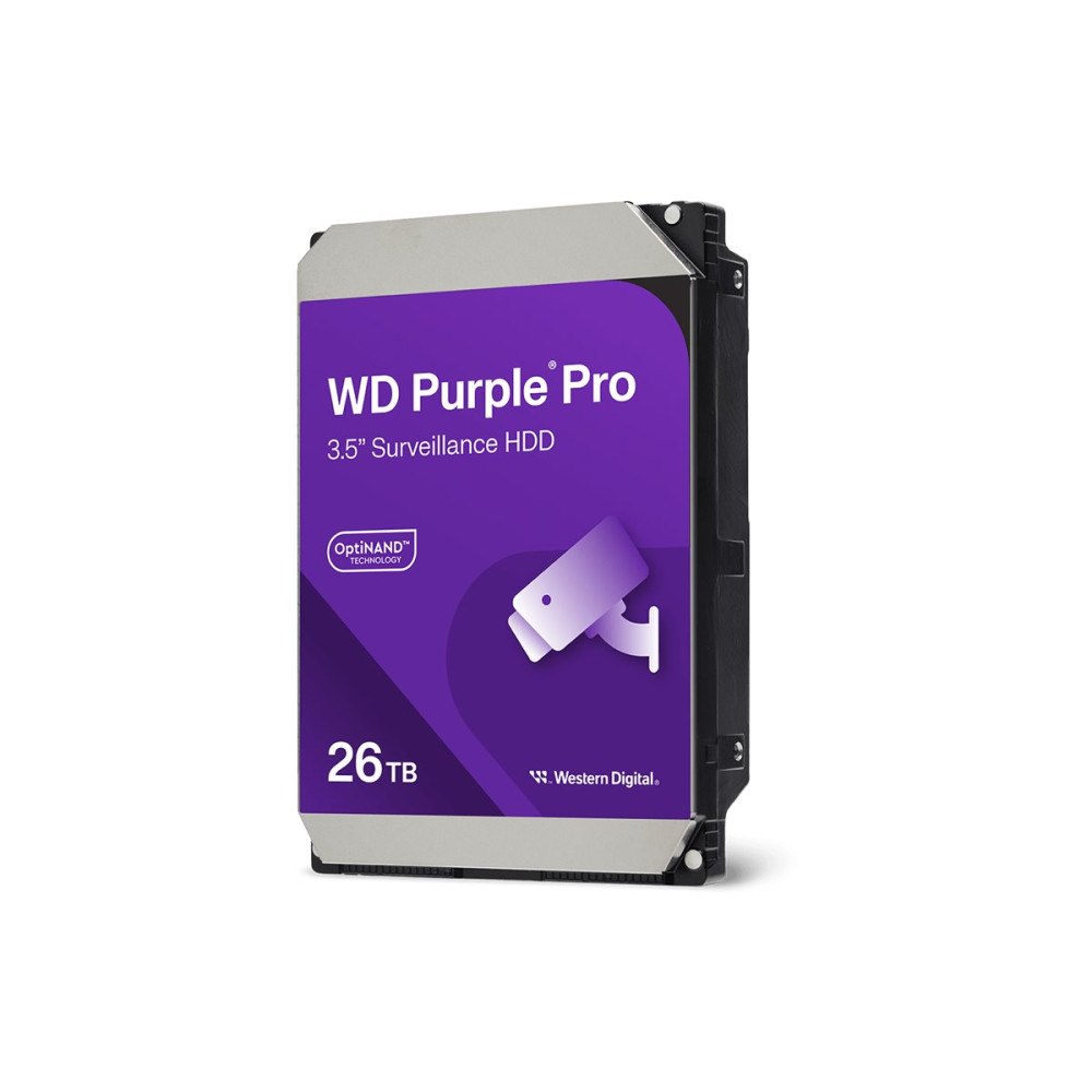 Western Digital WD Purple Pro WD260PURP - hårddisk - 26 TB - övervakning, smart video - SATA 6Gb/s