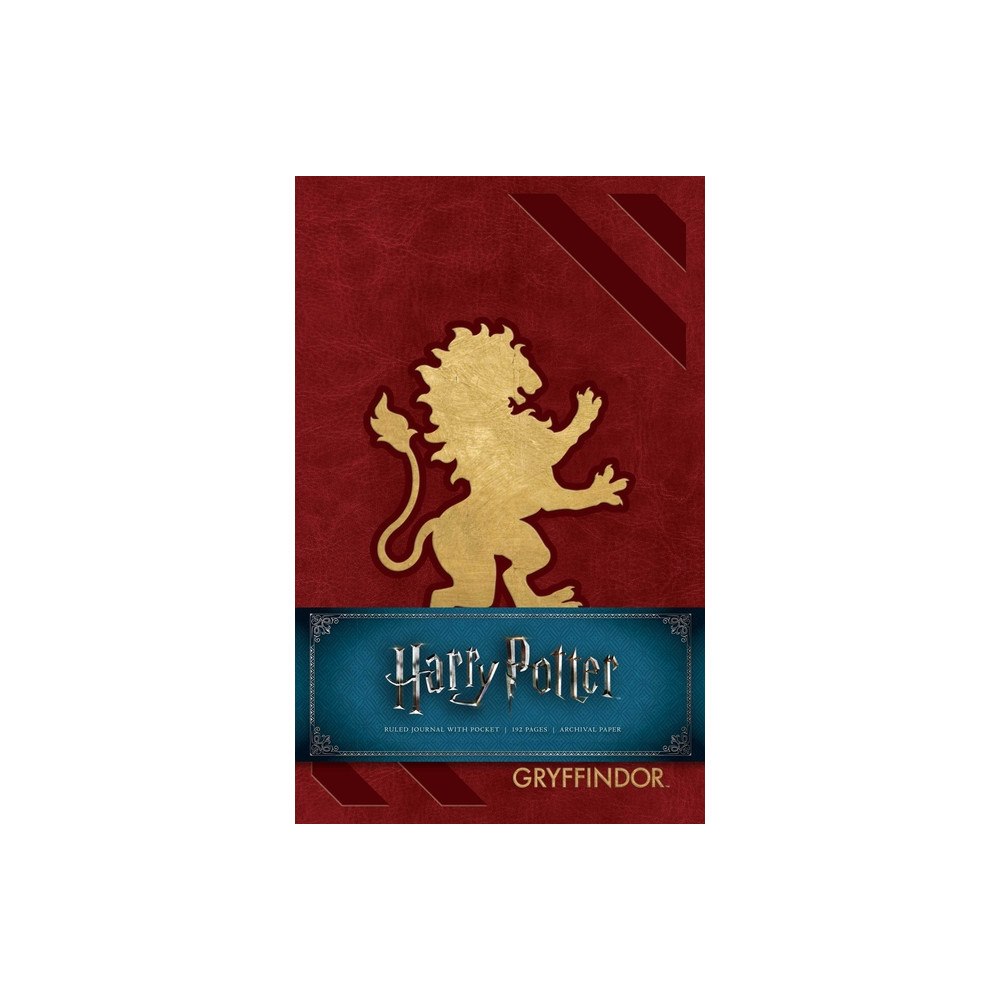 Insight Editions Harry potter gryffindor hardcover ruled journal - redesign (inbunden, eng)