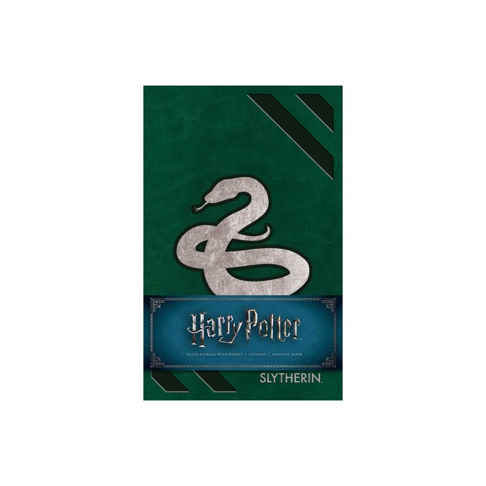 Insight Editions Harry potter slytherin hardcover ruled journal - redesign (inbunden, eng)