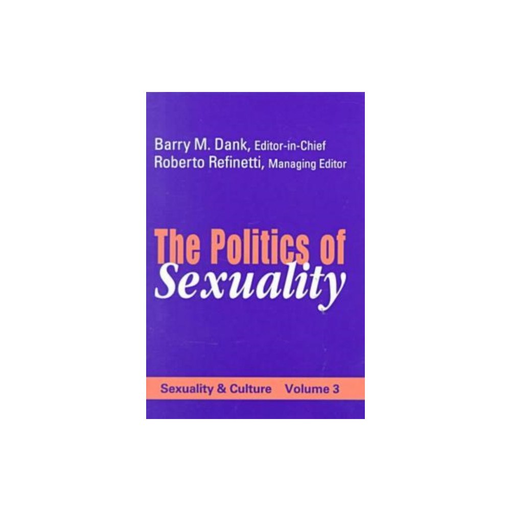 Taylor & francis inc The Politics of Sexuality (häftad, eng)