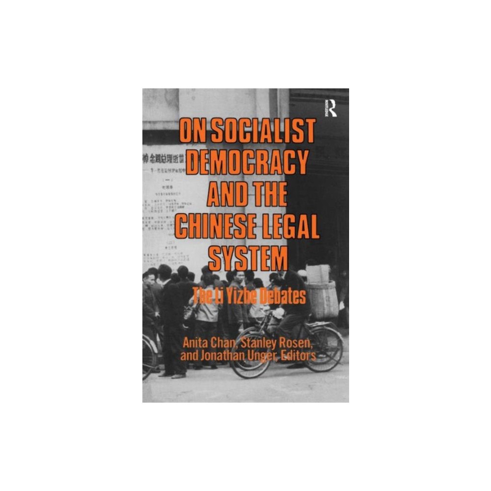 Taylor & francis inc On Socialist Democracy and the Chinese Legal System (häftad, eng)