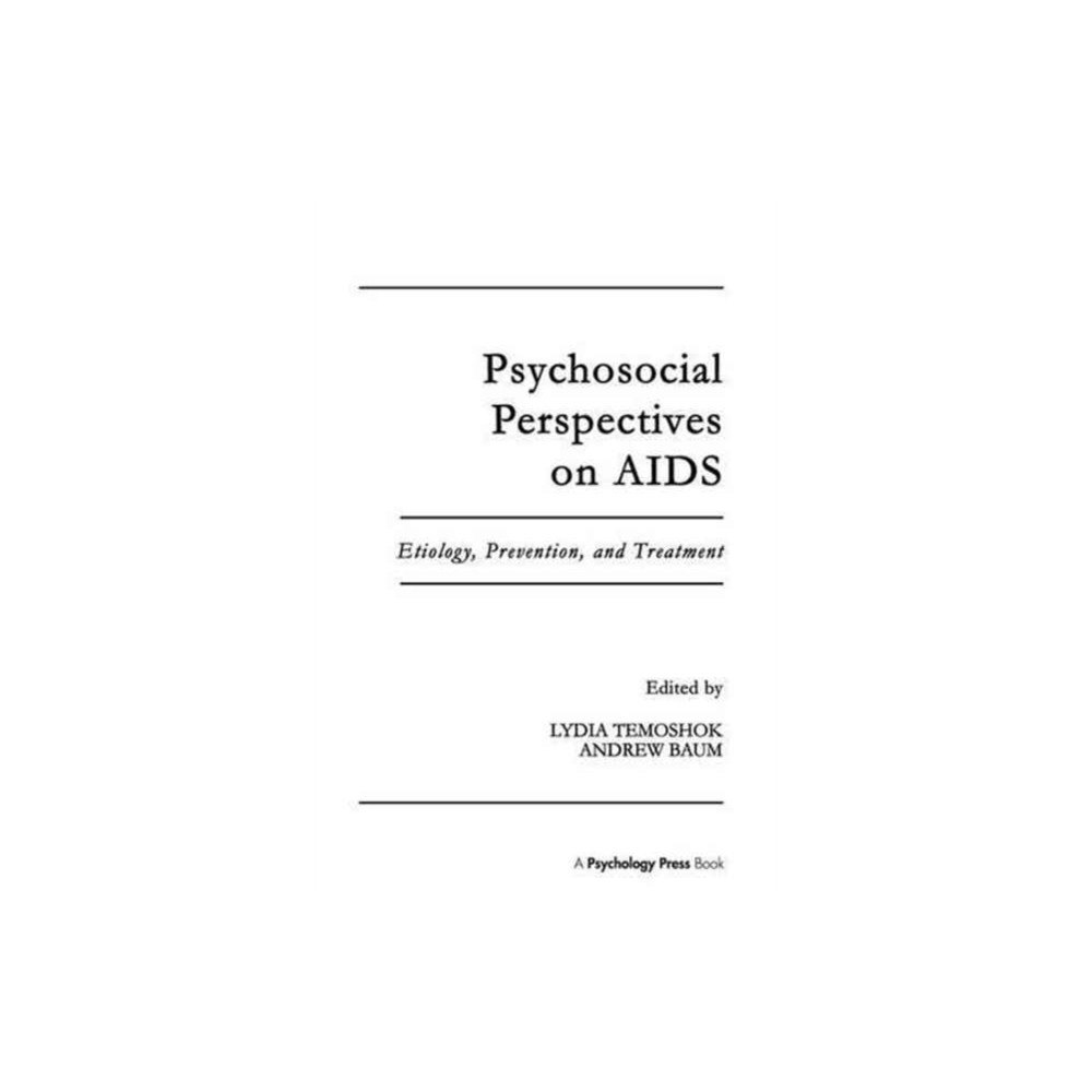 Taylor & francis ltd Psychosocial Perspectives on Aids (häftad, eng)