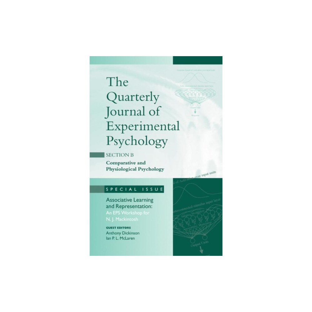 Taylor & francis ltd Associative Learning and Representation: An EPS Workshop for N.J. Mackintosh (inbunden, eng)