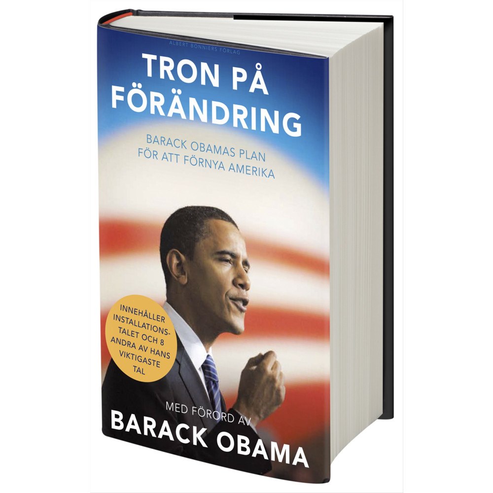 Barack Obama Tron på förändring (inbunden)