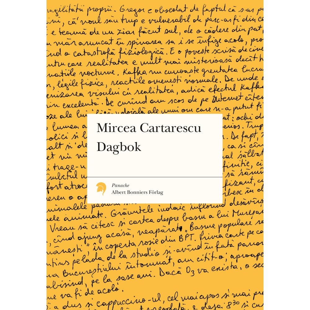 Mircea Cartarescu Dagbok 1994-2003 (bok, danskt band)