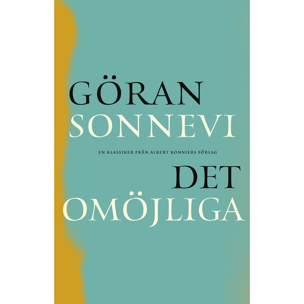 Göran Sonnevi Det omöjliga (bok, danskt band)