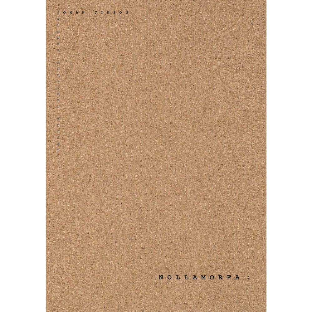 Johan Jönson Nollamorfa (bok, danskt band)