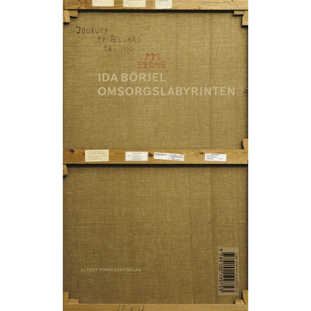 Ida Börjel Omsorgslabyrinten (bok, danskt band)