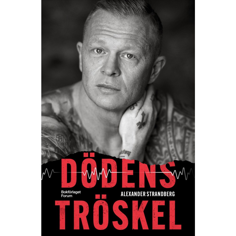 Alexander Strandberg Dödens tröskel (bok, kartonnage)