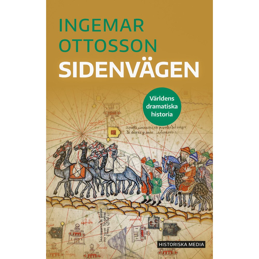 Ingemar Ottosson Sidenvägen (bok, danskt band)