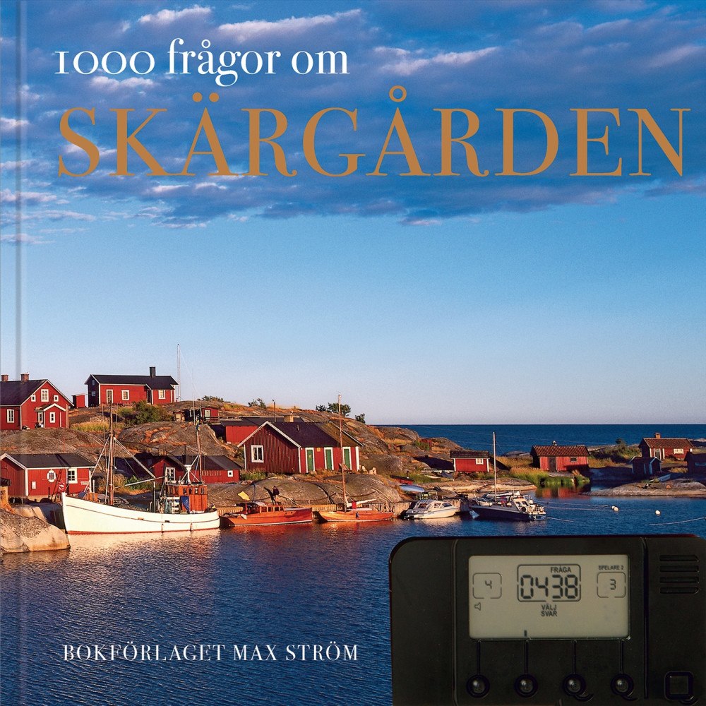 Jeppe Wikström 1000 Frågor om Skärgården (inbunden)