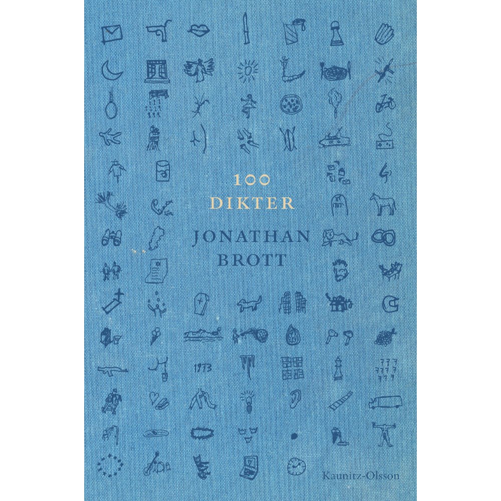Jonathan Brott 100 dikter (inbunden)