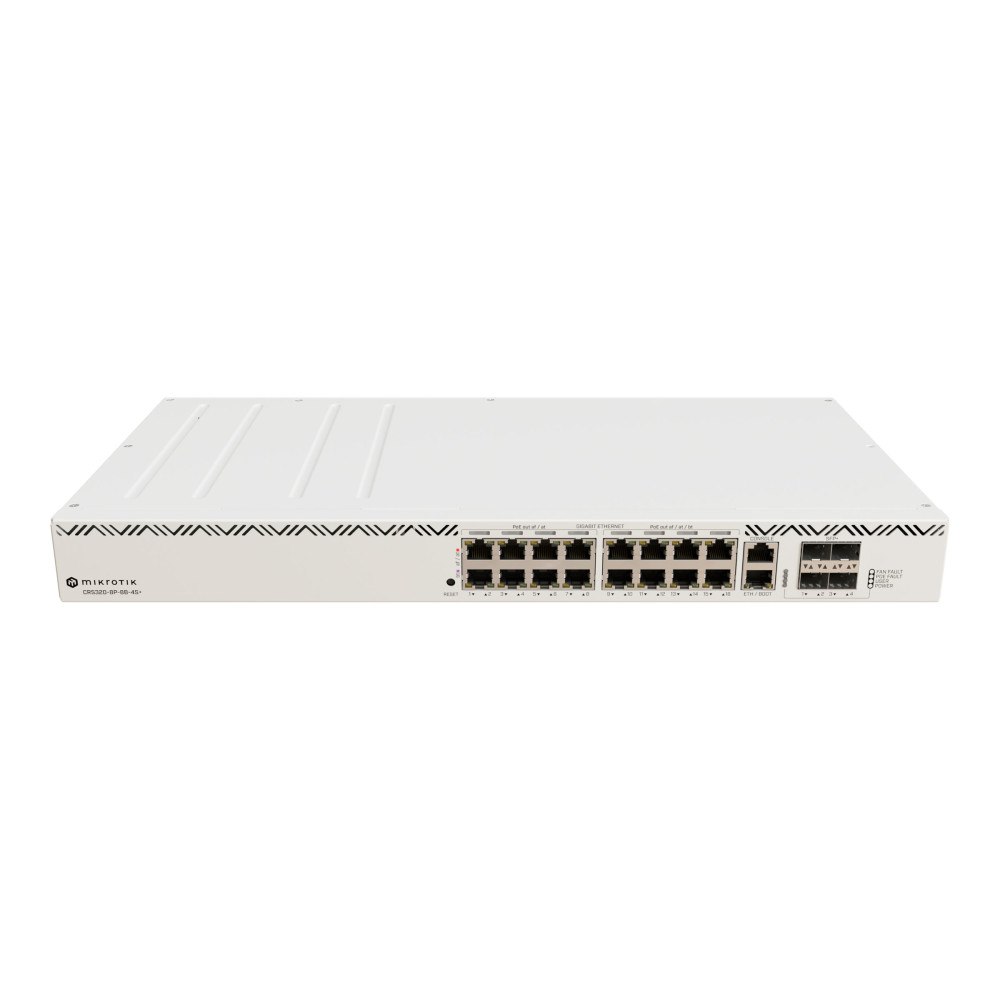 MikroTik MikroTik CRS320-8P-8B-4S+RM - switch - 17 portar - smart - rackmonterbar