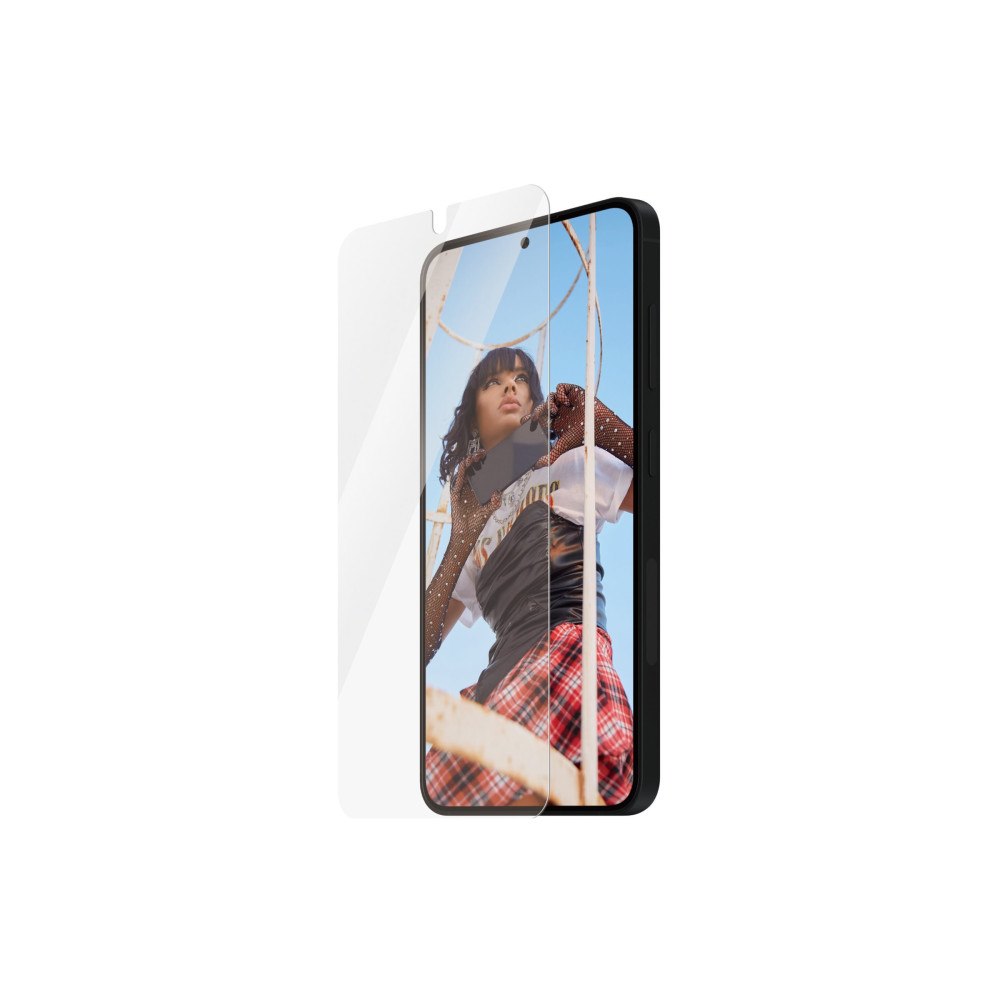 PanzerGlass SAFE. by PanzerGlass - skärmskydd för mobiltelefon - ultrabred passning med EasyAligner