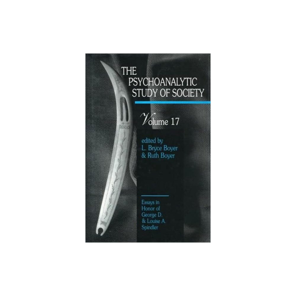 Taylor & francis ltd The Psychoanalytic Study of Society, V. 17 (inbunden, eng)