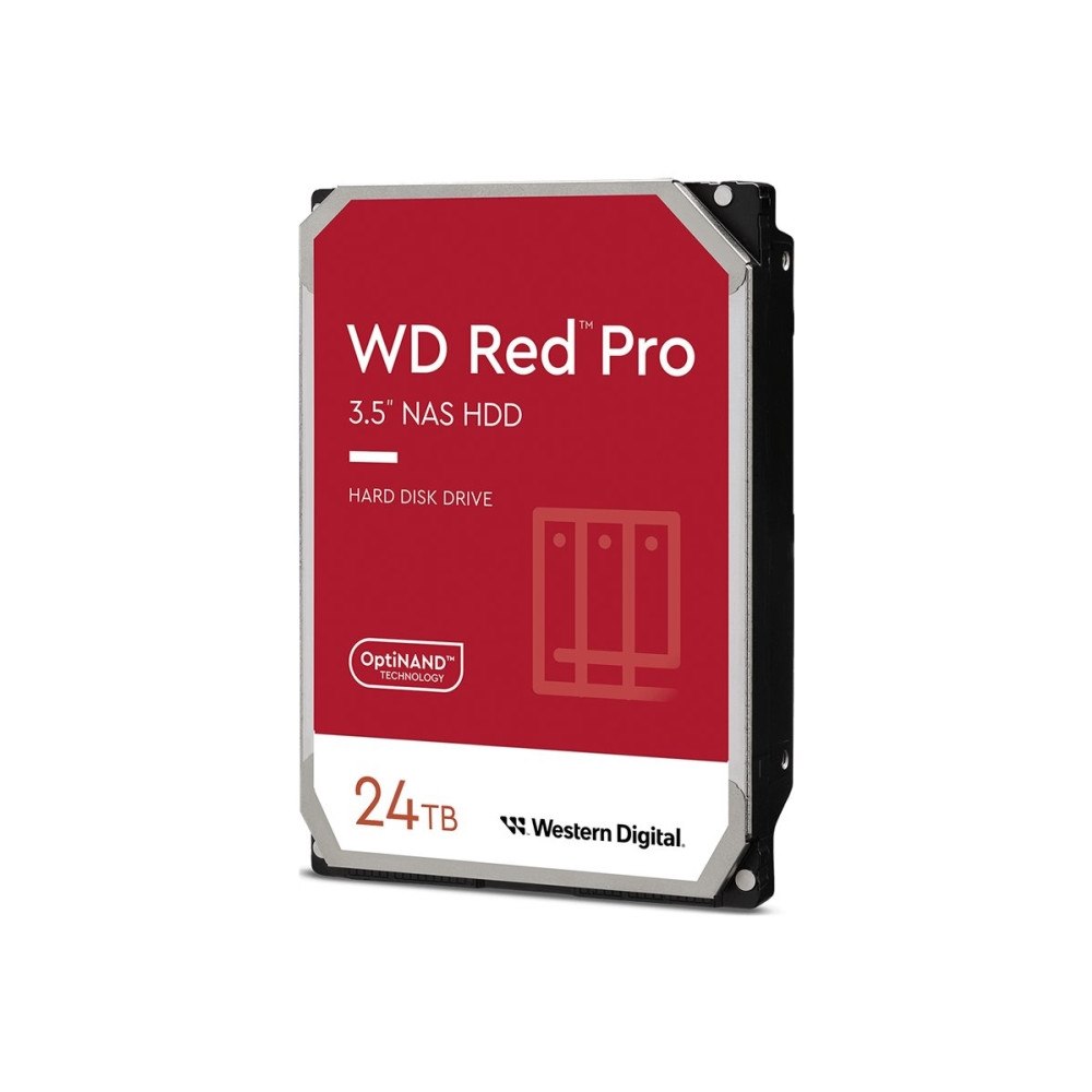 Western Digital WD Red Pro WD240KFGX - hårddisk - Enterprise - 24 TB - SATA 6Gb/s