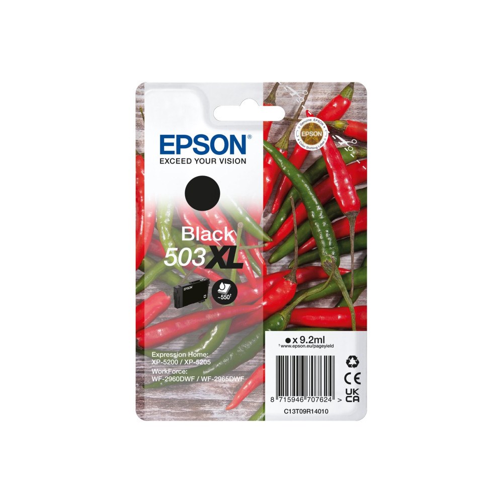 EPSON Epson 503XL - XL - svart - original - bläckpatron