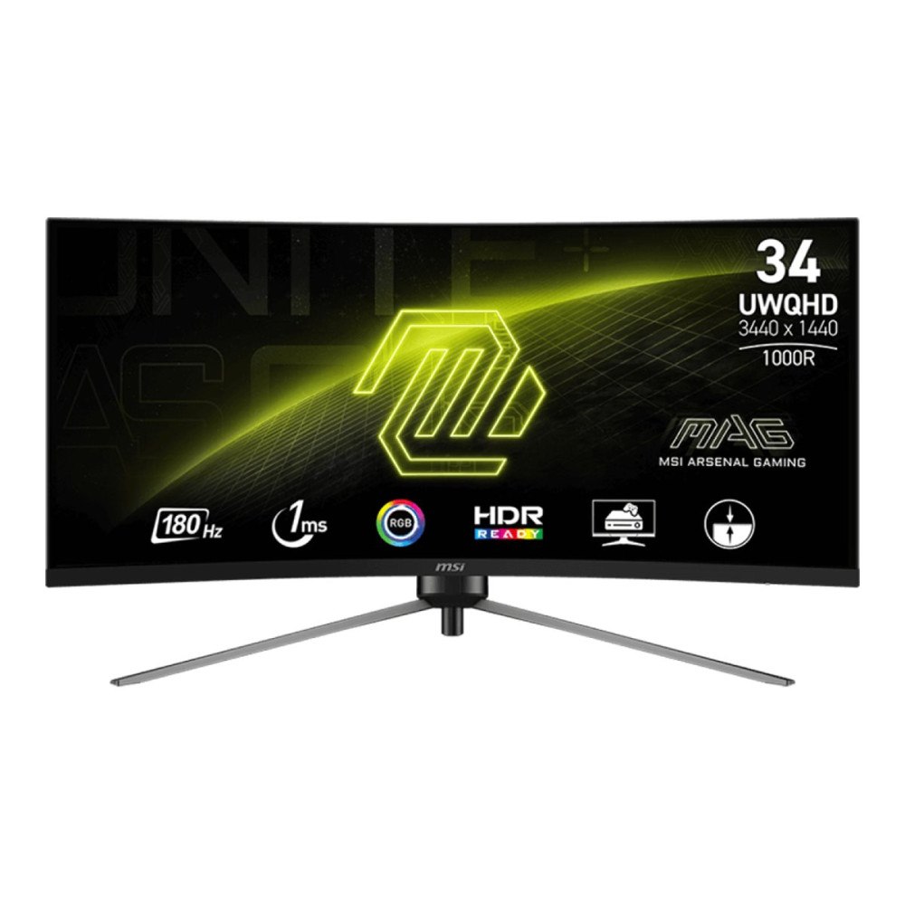 MSI MSI MAG 345CQRDE - LED-skärm - böjd - 34" - HDR