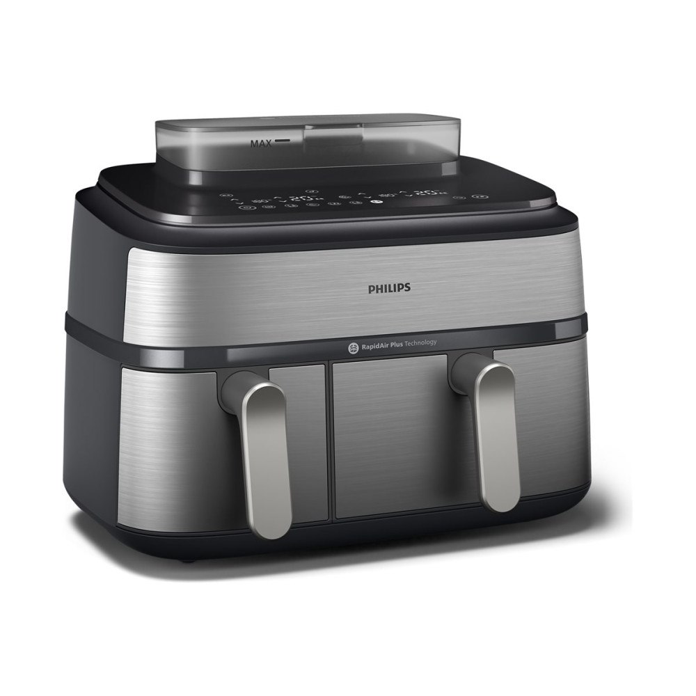 Philips Philips Series 5000 NA555 - dubbel luftfritös - silver