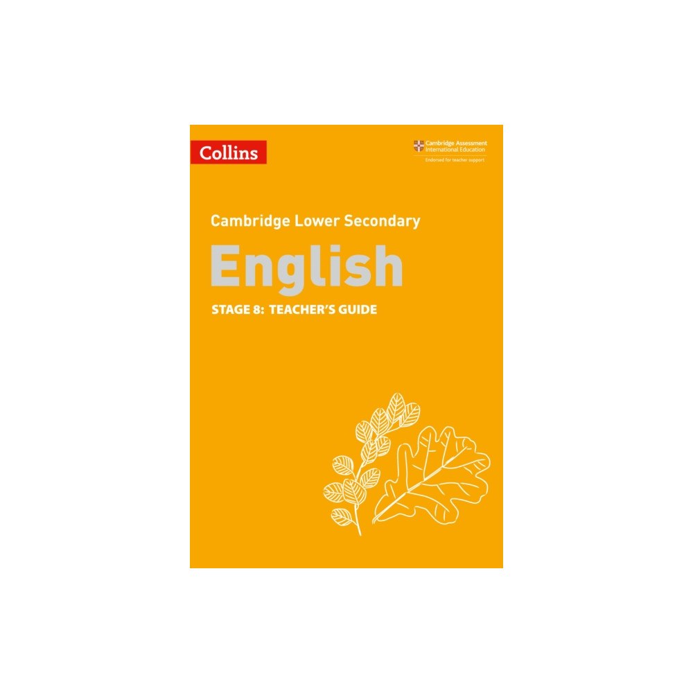 HarperCollins Publishers Lower Secondary English Teacher's Guide: Stage 8 (häftad, eng)