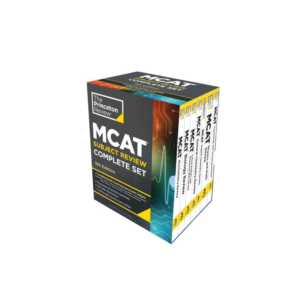 Random House USA Inc Princeton Review MCAT Subject Review Complete Box Set, 5th Edition (häftad, eng)