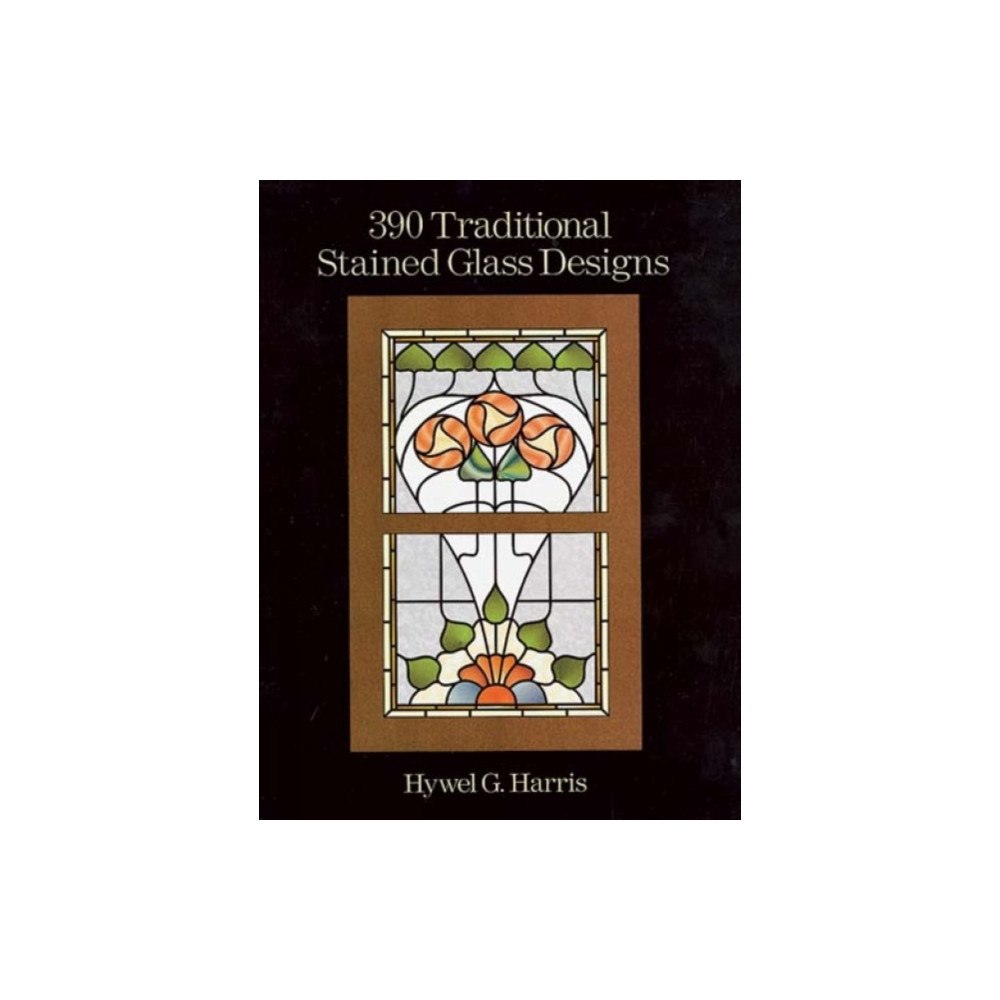 Dover publications inc. 390 Traditional Stained Glass Designs (häftad, eng)
