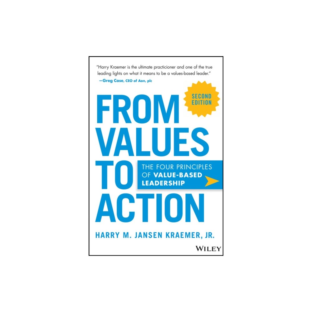 John Wiley & Sons Inc From Values to Action (inbunden, eng)