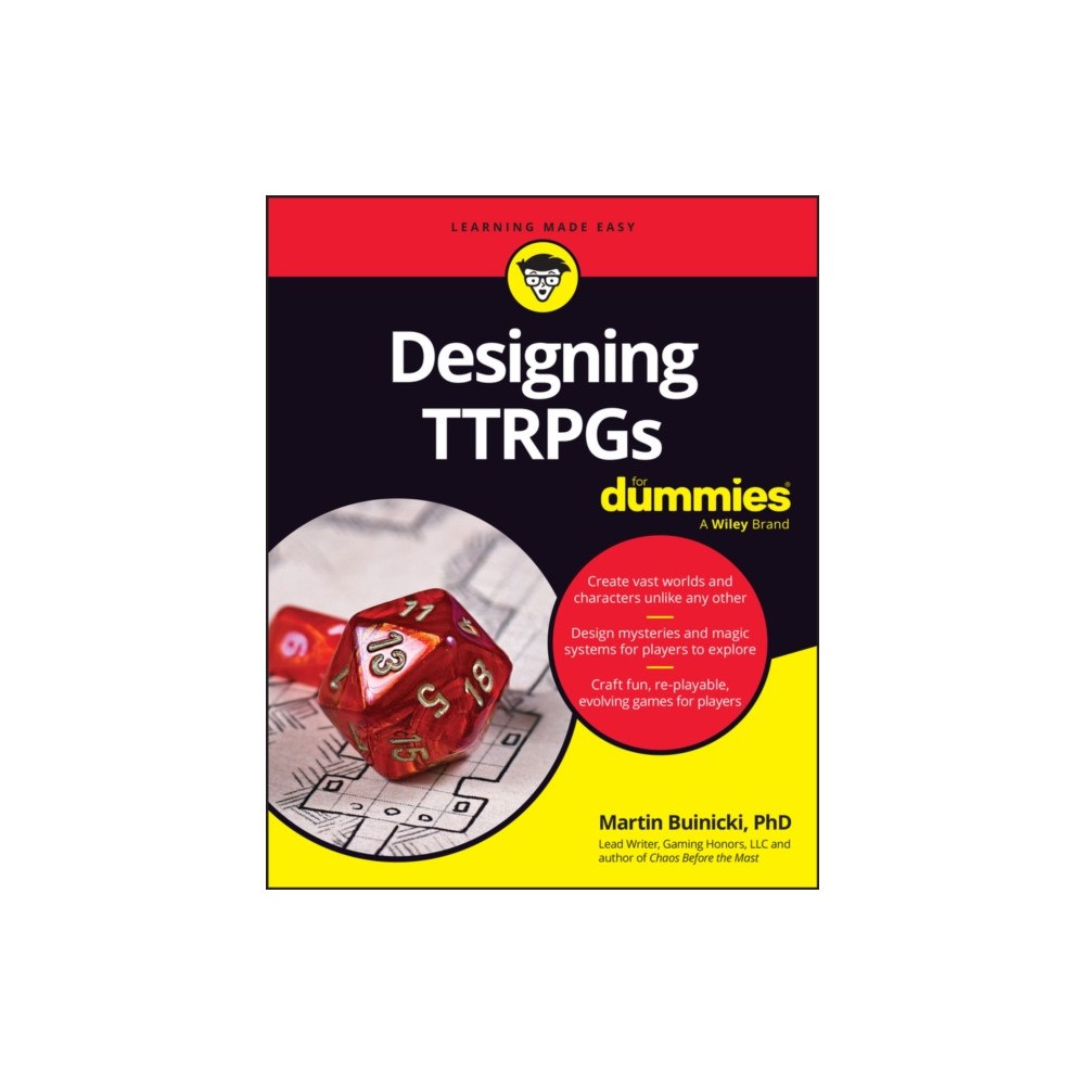 John Wiley & Sons Inc Designing TTRPGs For Dummies (häftad, eng)