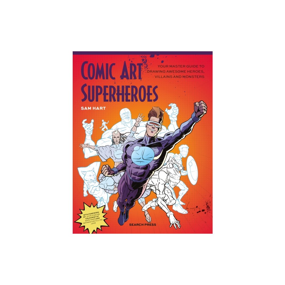 Search Press Ltd Comic Art Superheroes (häftad, eng)