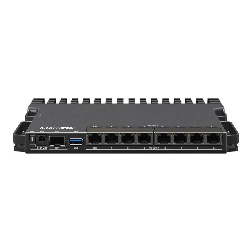 MikroTik MikroTik RB5009UPR+S+IN - router - skrivbordsmodell