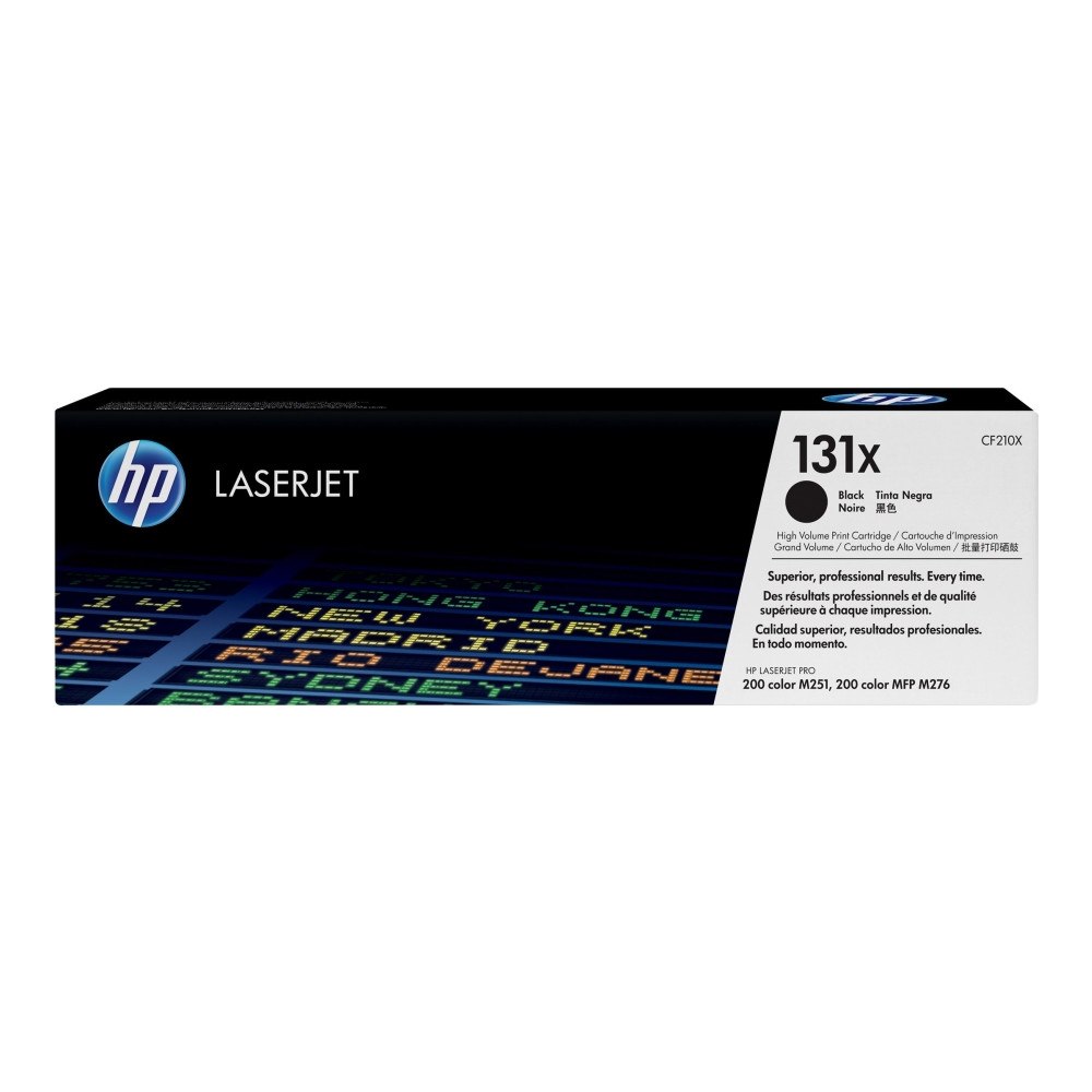 HP HP 131x - Lång livslängd - svart - original - LaserJet - tonerkassett (CF210X)