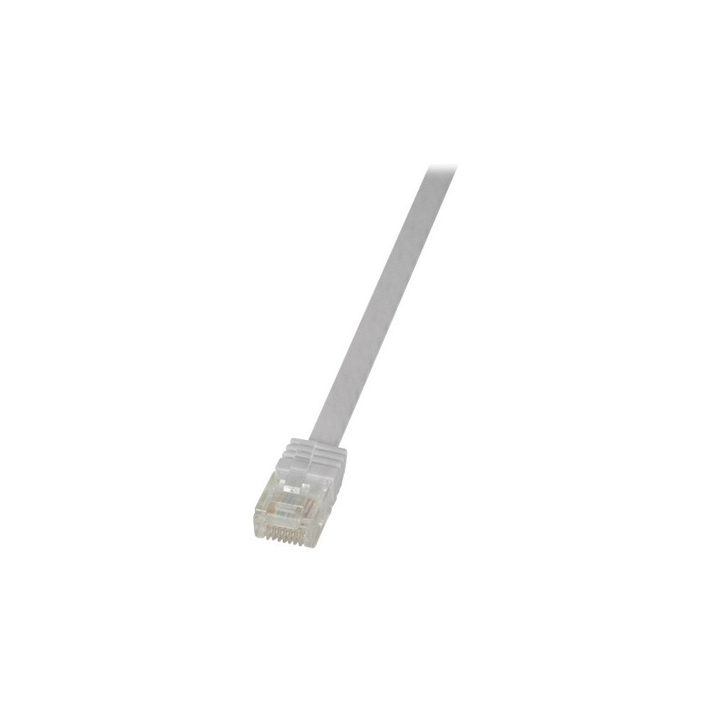 2direct LogiLink SlimLine - patch-kabel - 50 cm - vit