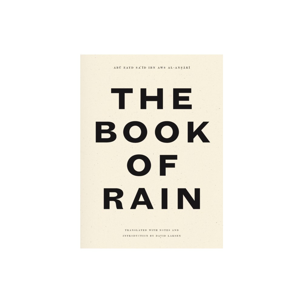 Wave Books Book of Rain (häftad, eng)