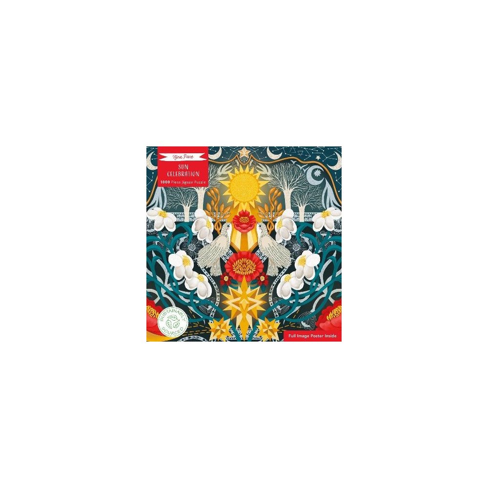 Flame Tree Publishing Adult Sustainable Jigsaw Puzzle Nina Pace: Sun Celebration