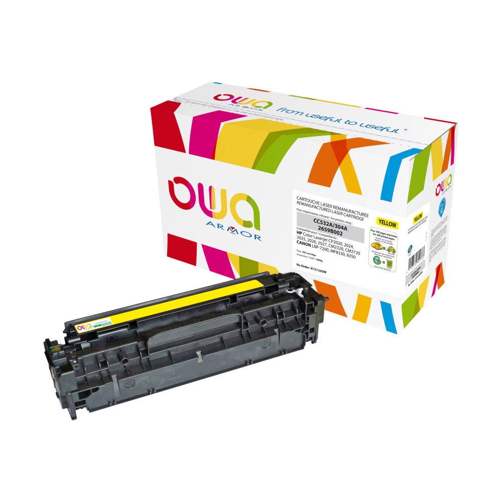 Armor Armor - gul - kompatibel - tonerkassett (alternativ för: HP 304A)