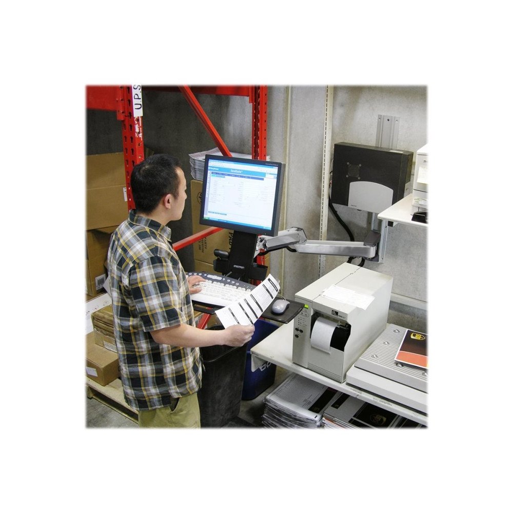 ERGOTRON Ergotron StyleView monteringssats - för LCD-skärm/tangentbord/mus/streckkodsläsare - polerat aluminium